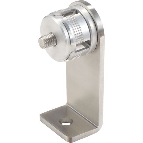 gelbrot Endstütze gerade für Rohr 35 x 1,5 mm