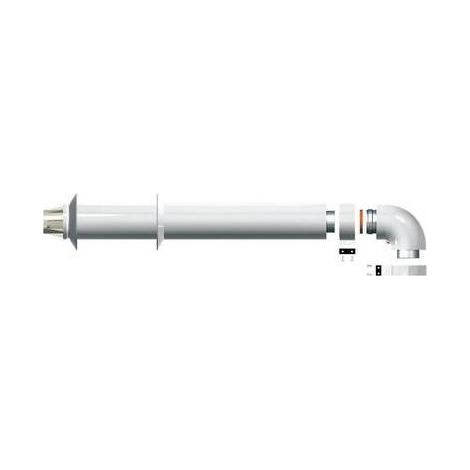 KIT D'ÉVACUATION COAXIAL L. 1000 POUR CHAUDIÈRES CHAFFOTEAUX Dimensions : 1000 mm