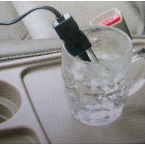 Chauffe-eau Immersif Portable 12V/24V pour Voiture, Chauffe-Tasse Électrique Auto pour Thé Café, Réchauffeur d'Eau de Voyage (1/5)