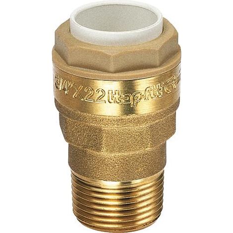 Connecteur à visser ESMA 1812, Ø 18 mm R 1/2 laiton Distributeur d'air comprimé (1/2)