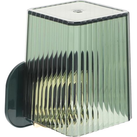 Wall Mounted Toothbrush Holder for Bathroom Green Space (1/5)