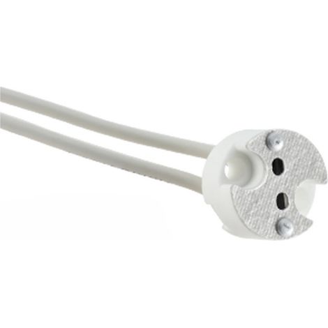 Lot 10 Douilles G4 Gu5.3 Câbles 10Cm Connexion Standard Spots Led Halogènes Diamètre 17Mm Tension Max 25V Courant 5A Haute Qualité Seo (1/2)
