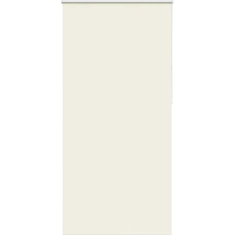 Verdunkelungsrollo Cremeweiß 115x210cm Stoffbreite 110,7cm