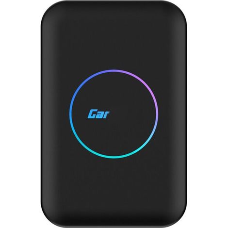 CarPlay Android TV Box Lite Adaptateur Filaire Vers Sans Fil Car Android Auto Botier de Streaming Vidéo Compatible pour Voiture