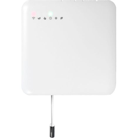 Thermostat de radiateur électrique FP Signal 16A avec thermostat intelligent et régulateur de température programmable, six niveaux de chauffage contrôlés, comptage de l'électricité et fonction fenêtr (1/5)