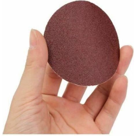 Disque de ponçage - 75 mm - Granulométrie P80 à P3000 - Pour polissage et finition - 100 pièces (1/3)
