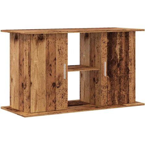 Support pour aquarium vieux bois 101x41x58 cm bois d'ingénierie CFW98430 (1/5)