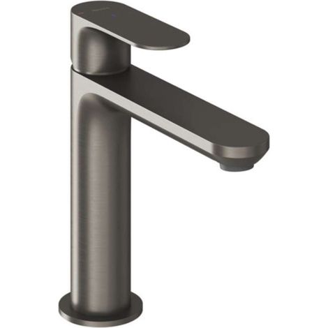 Ravak Eleganta - Grifo de lavabo, BeCool, grafito cepillado X070412 (1/4)