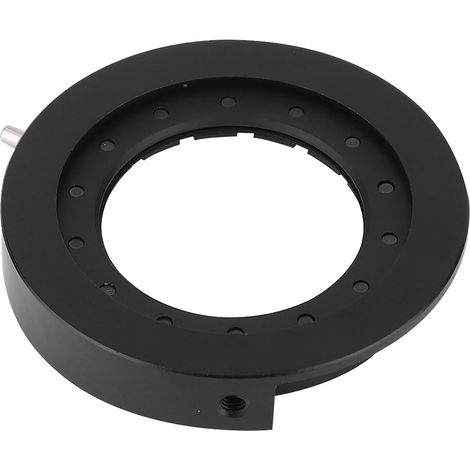 Microscope SK25 Iris Diaphragme Adaptateur Ouverture Réglable Lentille Optique avec Socle (1/5)