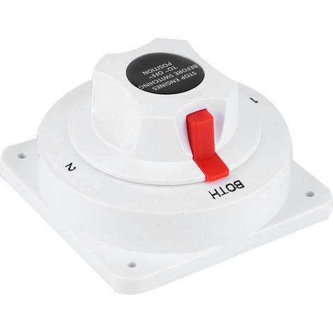 Sélecteur de batterie 300A à 4 positions, pour bateau RV, système d'alimentation 6V 12V 24V 32V (1/5)
