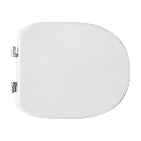 SEDILE WC PER FALERI VASO DUETTO TONDO BIANCO FORMA 6- Bianco- CW- pezzi 1