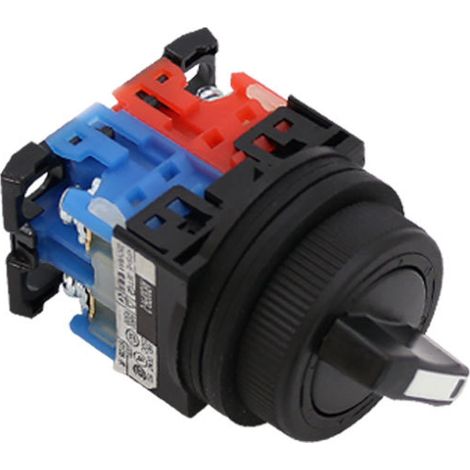 AR30PR-211B Two-position rotary switch with 30mm opening and widened handle (1/3)