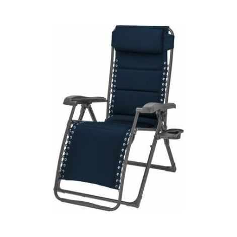 CHAISE BARLETTA RELAX NOIR - TRAVELLIFE