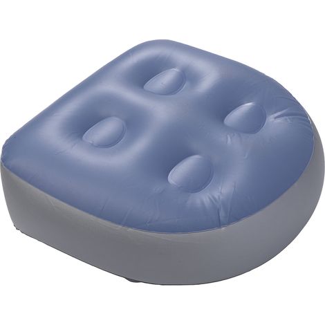 Coussin gonflable pour spa, bain à remous, jacuzzi, imperméable, coussin de dossier pour baignoire, spa et piscine, bleu (1/5)