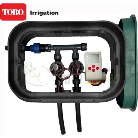 Toro PA-EZP-P2 - Válvula de riego ensamblada de 1" y 2 zonas