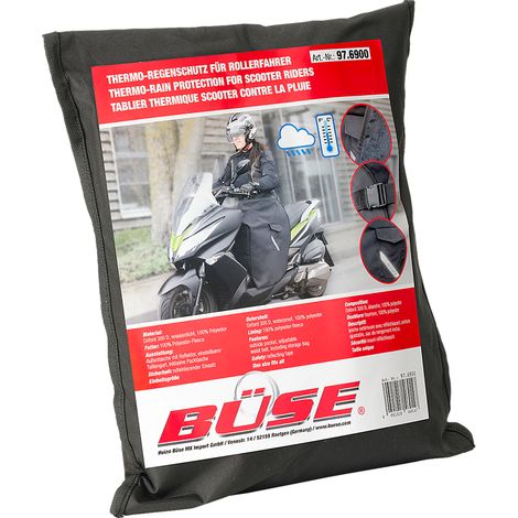 Regenschutz für Busse mit Fleece (1/2)