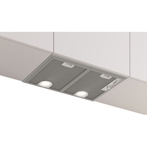 Bosch Serie 4 DHL555BM campana Encastrada Metálico, Plata 604 m³/h (1/5)