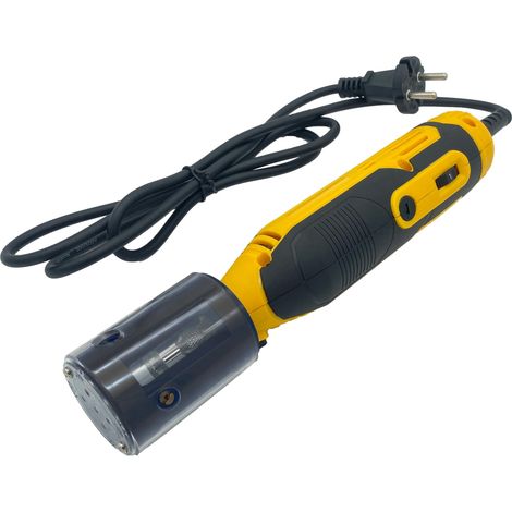 Électrodes en tungstène TIG - Ponceuse avec disques abrasifs diamantés - 185 W - 230 V - Vitesse de rotation réglable de 2 000 à 20 000 tr/min
