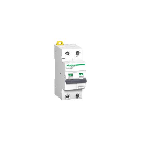 Act9 iC60 RCBO - disjoncteur differentiel - 2P - 32A - 30mA - C - 10kA - type AC - A9D07232