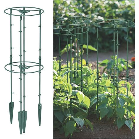 Prosperplast Supporto per Piante Floo Verde Foresta 80 cm