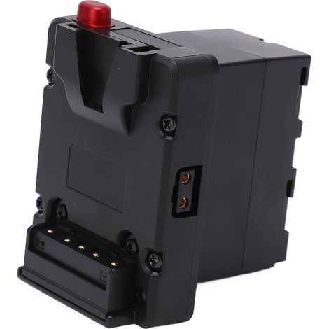 Adaptateur V Mount vers NPF NP‑F970 F960, Convertisseur Alimentation pour Batterie Caméra, Splitter Chargeur (1/5)