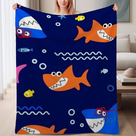 Couverture de lit en polaire, jeté doux et chaud pour le printemps, légère et luxueuse en microfibre de polyester, décoration intérieure cosy et élégante, ajout parfait à la décoration, excellent cade (1/4)