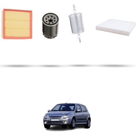 Kit tagliando 4 filtri compatibile con Renault Clio II 3.0 v6 187kw Dal 2002 (1/5)