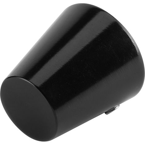 Embout de protection en aluminium pour axe de sélecteur, couvercle d'écrou, accessoire compatible Classic EFI FLHRCI 1986-2018, noir, finition robuste (1/3)
