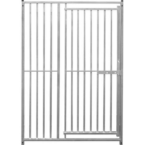 1.5m Dog Run Panel With Door – 8cm Bar Spacing (1/5)