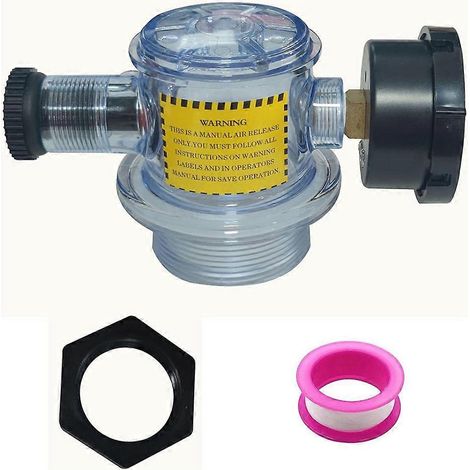 Manuelles Entlüftungsventil 273564Z für Ersatz-Sandfilter der Pools und Whirlpools Pentair, Triton II, Triton C, TR100C und TR140C (1/5)