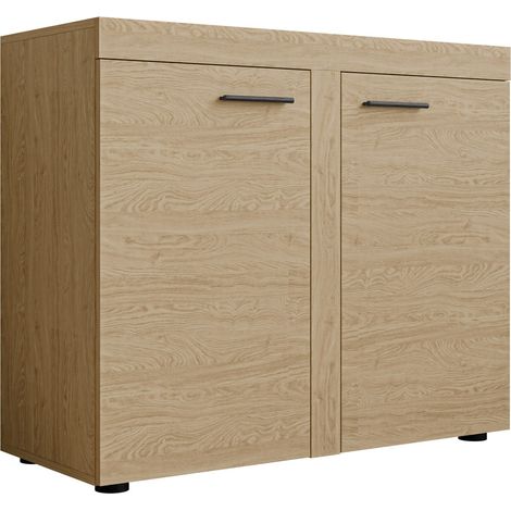 Buffet Univio, Chêne, 82x98cm, Le nombre de portes: 240cm, Stratifié