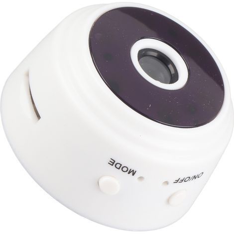 Mini-WLAN-Kamera A9 WiFi HD 1080p mit Nachtsicht und 90°-Weitwinkel, ideal für den Einsatz zu Hause und im Freien (weiß). (1/5)