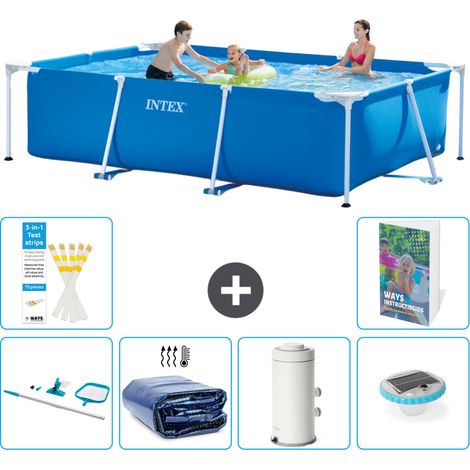 Rechteckiger Frame Pool - 300x200x75 cm - 7-teilig S131