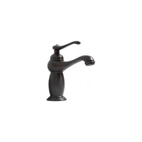 Robinet de lavabo y laiton negro con acabados en céramique-Crezuo (1/4)