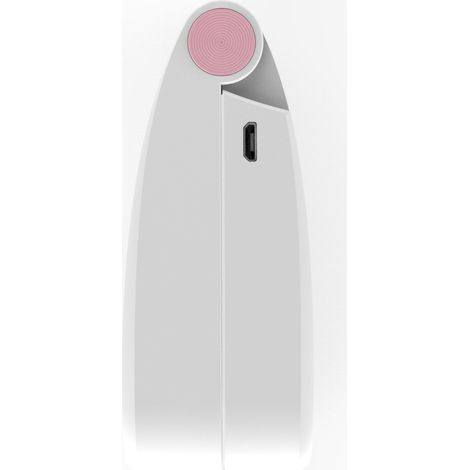 Ventilateur pliable Creative C28, mini ventilateur de poche portable pliable USB rose, utilisable à la main ou sur un bureau (1/5)
