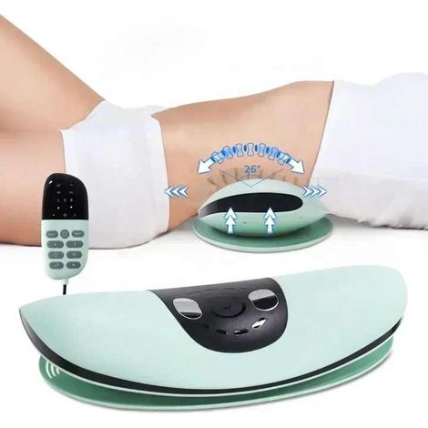 Appareil de massage lombaire, masseur lombaire électrique multifonctionnel, extenseur de dos, appareil de décompression et de relaxation-AquaForge (1/5)