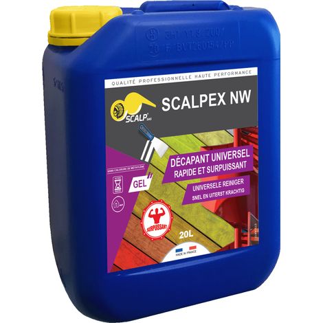 Décapant Façade gélifié universel - SCALPEX NW  Conditionnement: 20L