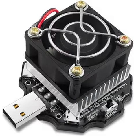Elektronischer Lasttest mit 65 W DC USB für externe Akkus, Kapazitäts- und Alterungstest, einstellbare Spannung. (1/5)