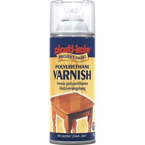Varnish Spray Clear Gloss 400ml PKT591 ZZ