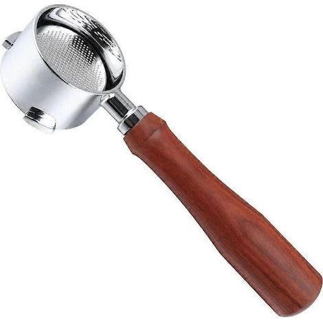 Porte-filtre à expresso sans fond, 51 mm, en acier inoxydable, pour usage domestique et professionnel.-AquaForge