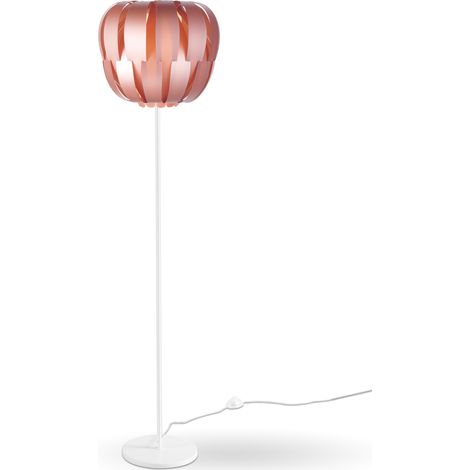 Piantana Moderna Queen Polilux ® Pink Metal E Metallo 1 Luce E27 (1/2)