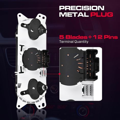 55111840AE is suitable for the Jeep Wrangler heating control unit module air conditioning control panel. (1/4)