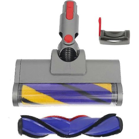 Weiche Walzenreinigungsdüse für Staubsauger + Schnellwechsel-Walzenbürste mit grüner LED-Leuchte für Staubsauger-Ersatzteile V15 V11 V10 V8 V7