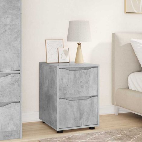 Aufbewahrungsschrank Beton Grau 40 x 48 x 57 cm Holzwerkstoff