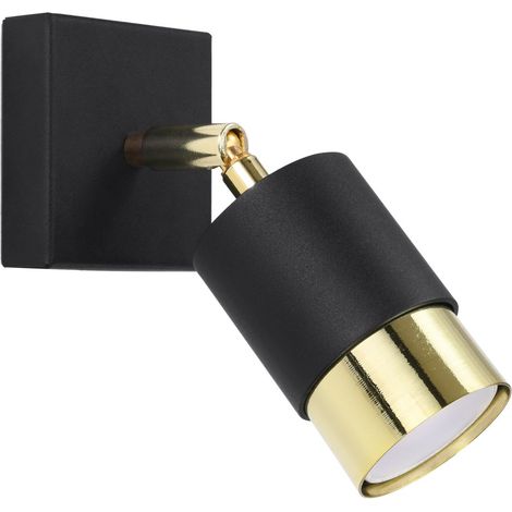 BLACK black/gold wall lamp (1/5)