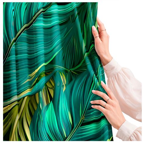 Rideau pour salon, cuisine, chambre, à œillets, 140 x 300 cm, rideaux prêts à poser (1/5)