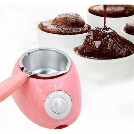 Chocolat chaud durable Melting Pot Fondue électrique Fondue Machine Set Outil de bricolage (1/5)