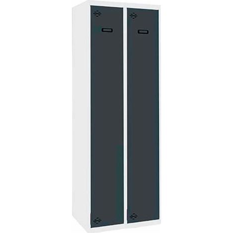 Taquilla 1800x600x500 SIMONLOCKER PROFESIONAL SINGLE 2/2 300 (600) BL/AN marca SIMONRACK