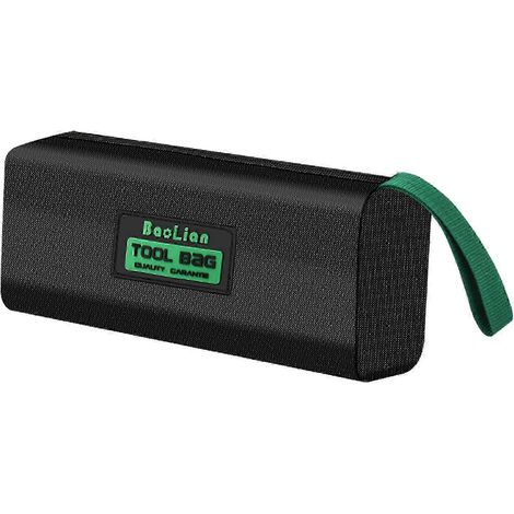 Sac à outils d'électricien, sac à outils résistant à l'usure, portable et imperméable, en tissu Oxford multifonctionnel, sac à outils professionnel-M Single Layer (1/5)