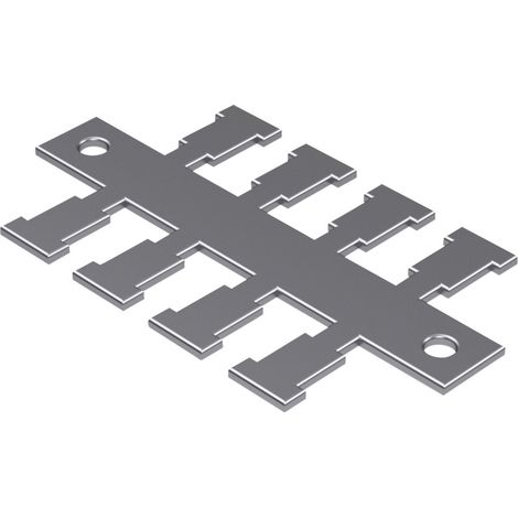 Hebotec 1041-032C Kabelabfangschiene Edelstahl 1 St.
